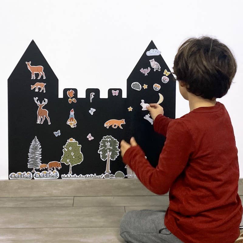 Tableau magnétique château - myplayground