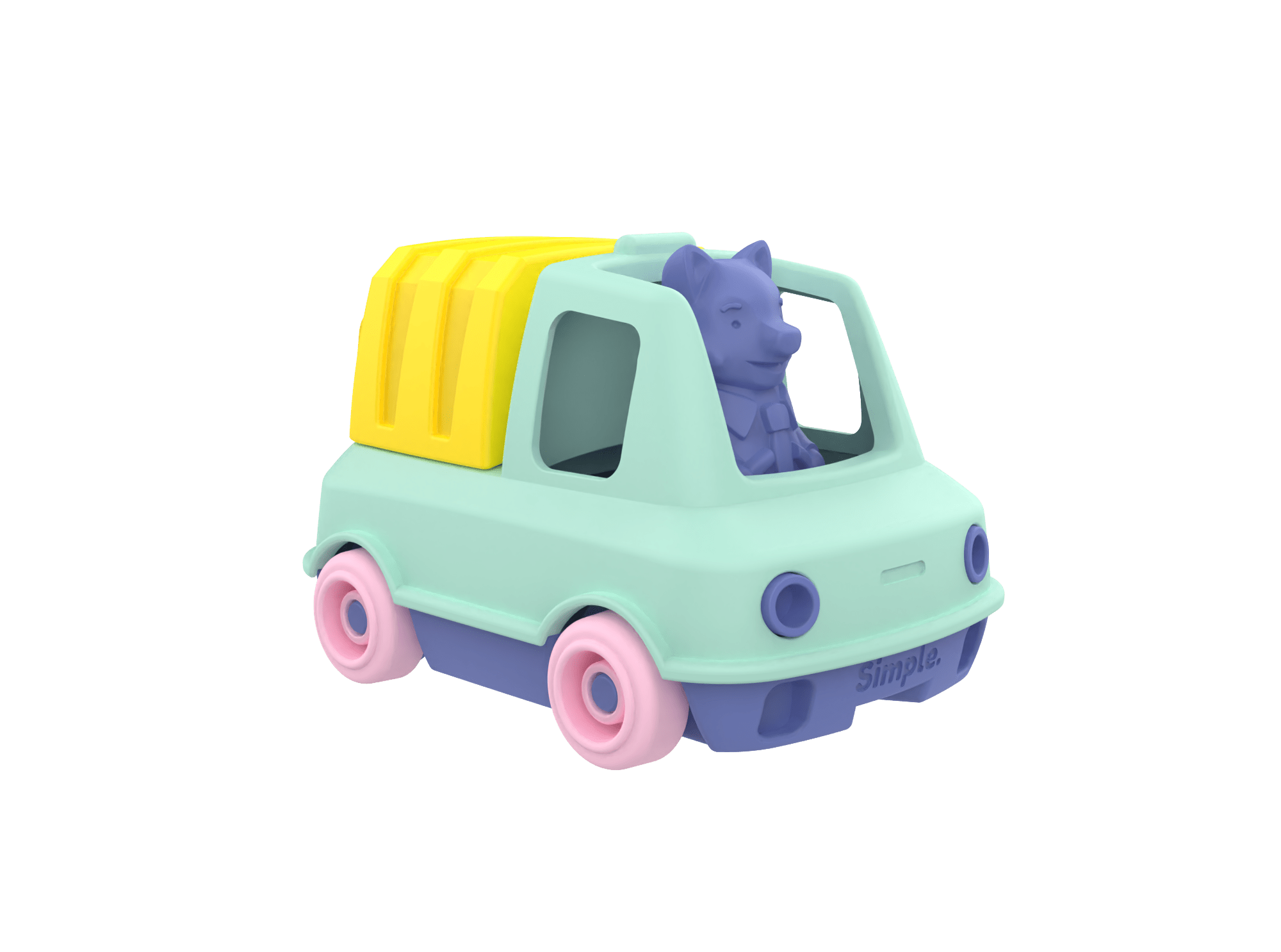 Mon premier camion boîte - 12 mois+ - Made in France by Le Jouet Simple