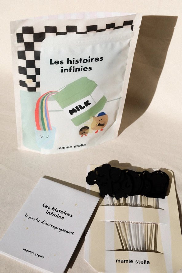 Ombres chinoises : les Histoires Infinies - Pack Milk - Mamie Stella - myplayground