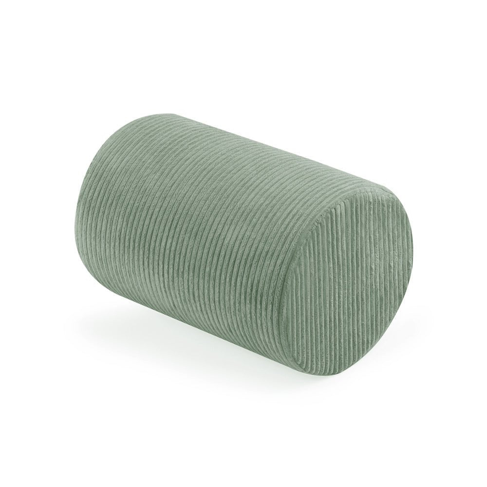 Château de terrain de jeu avec piscine +150 balles (perle, argent) – Velours côtelé vert premium – Plush Nest - myplayground