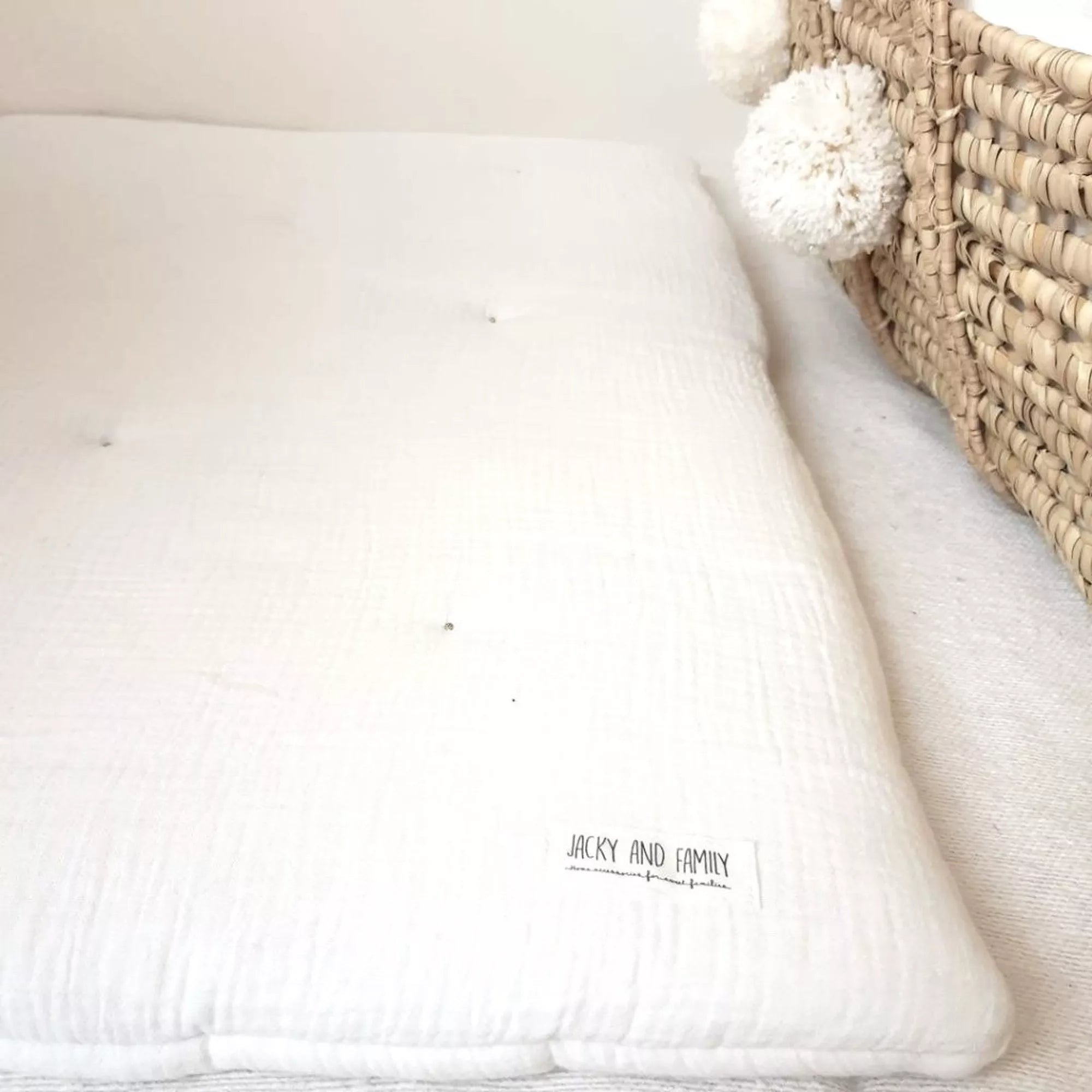 Tapis d'Éveil Blanc - Jacky And Family - myplayground