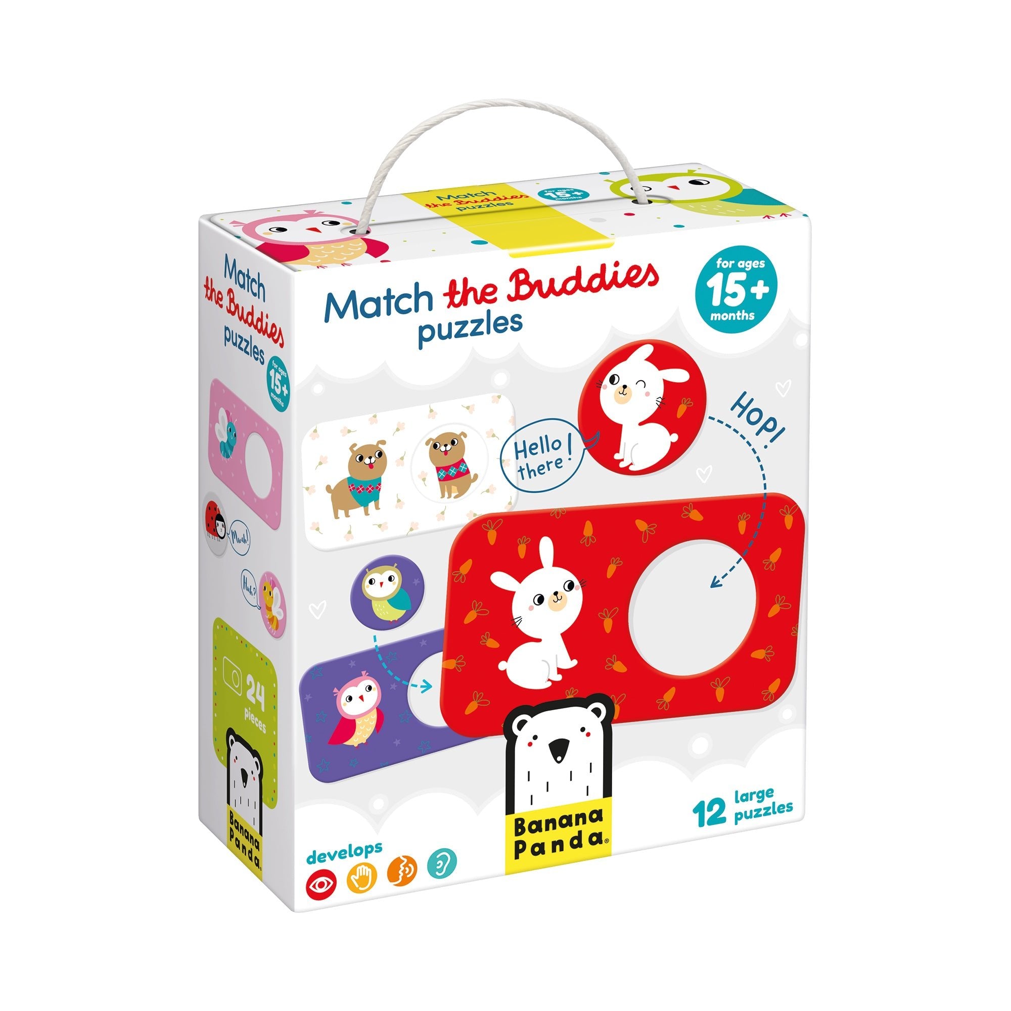Associe les Copains - Puzzles - Banana Panda - myplayground