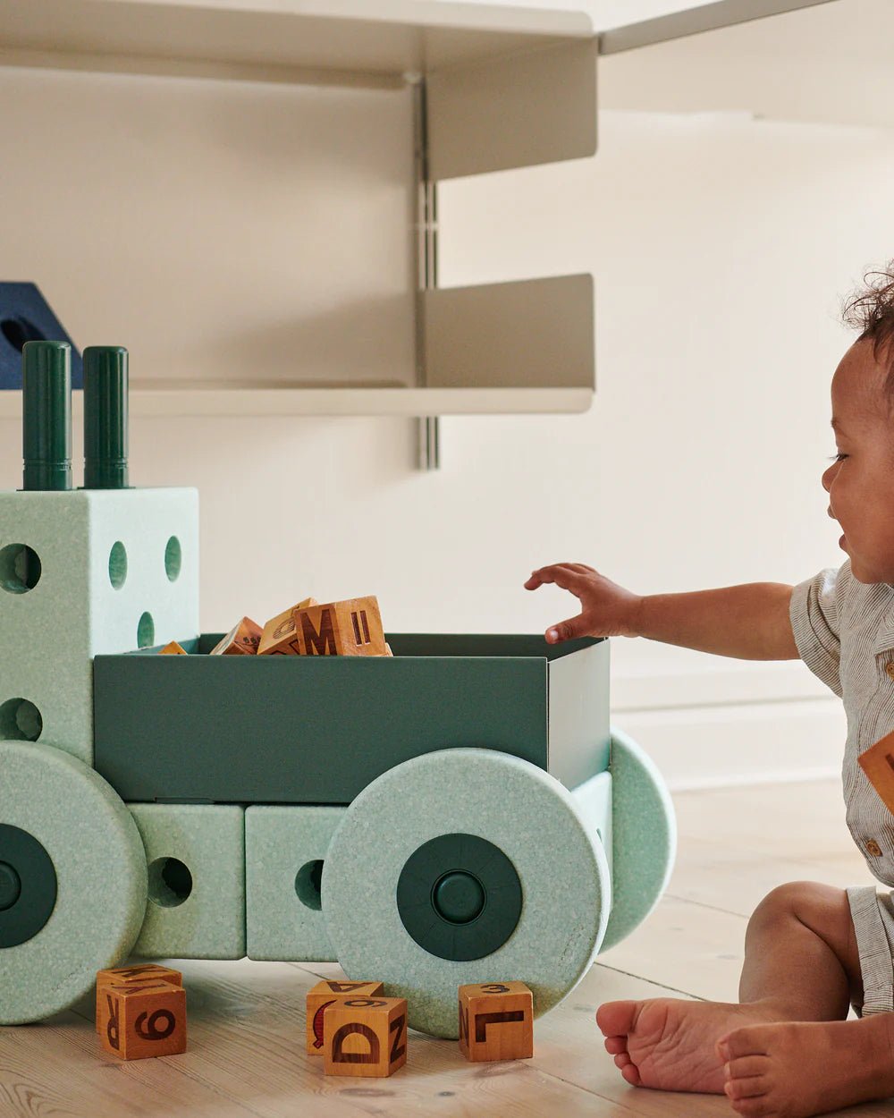 Boîte pliante - Forest Green - Modu - myplayground