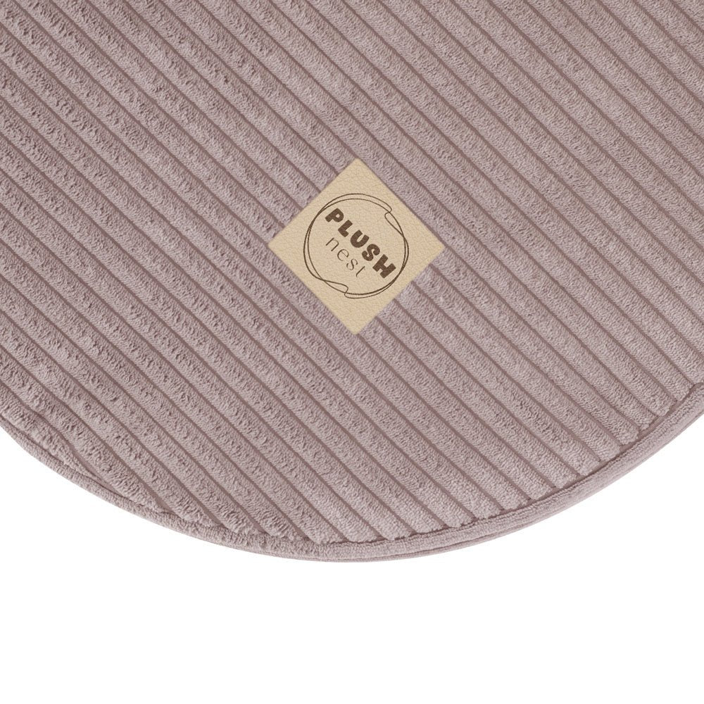 Canapé - lit Foldie - Velours côtelé beige premium, lavable, imperméable - Plush Nest - myplayground