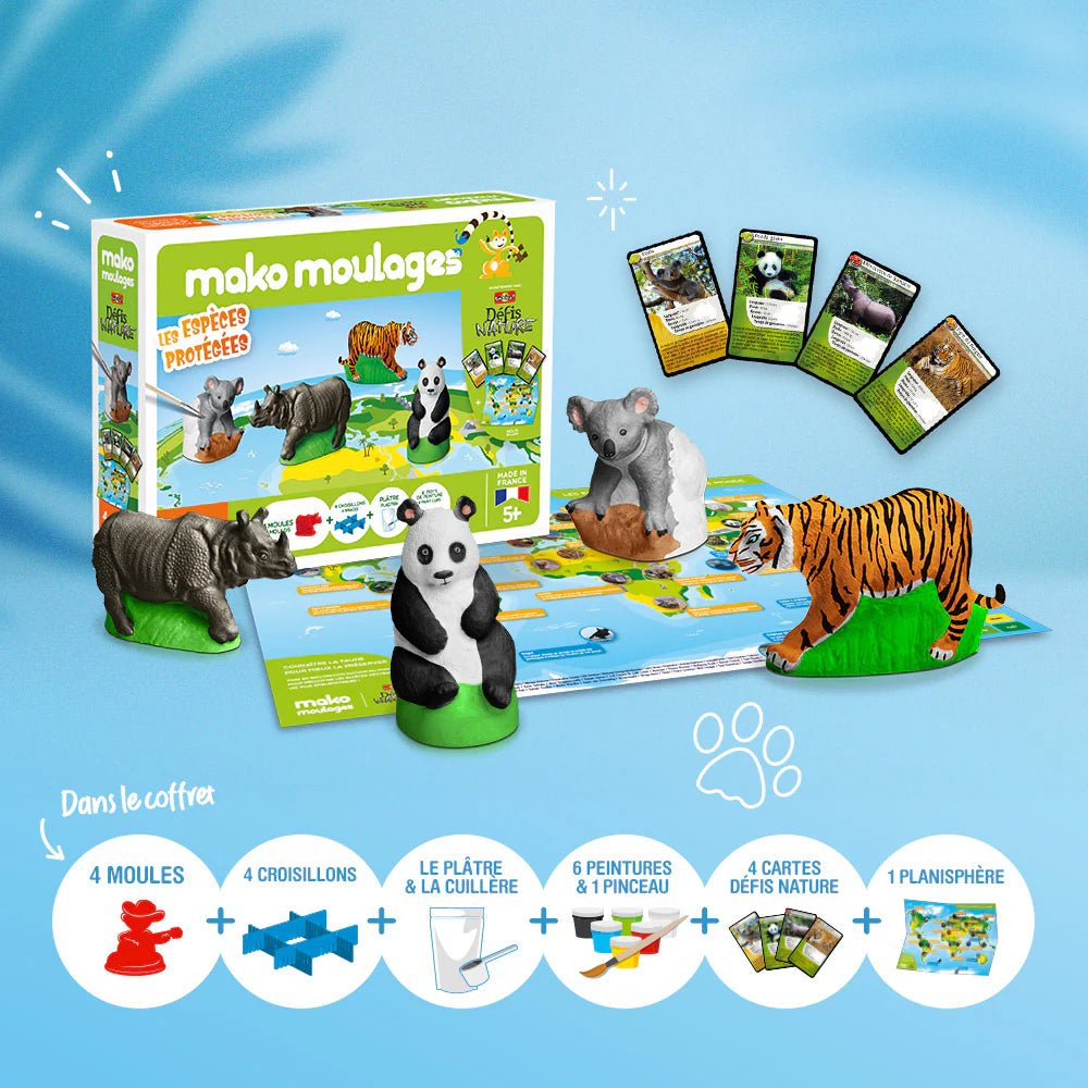 Mako Moulages - Espèces Protégées - Mako Créations - myplayground