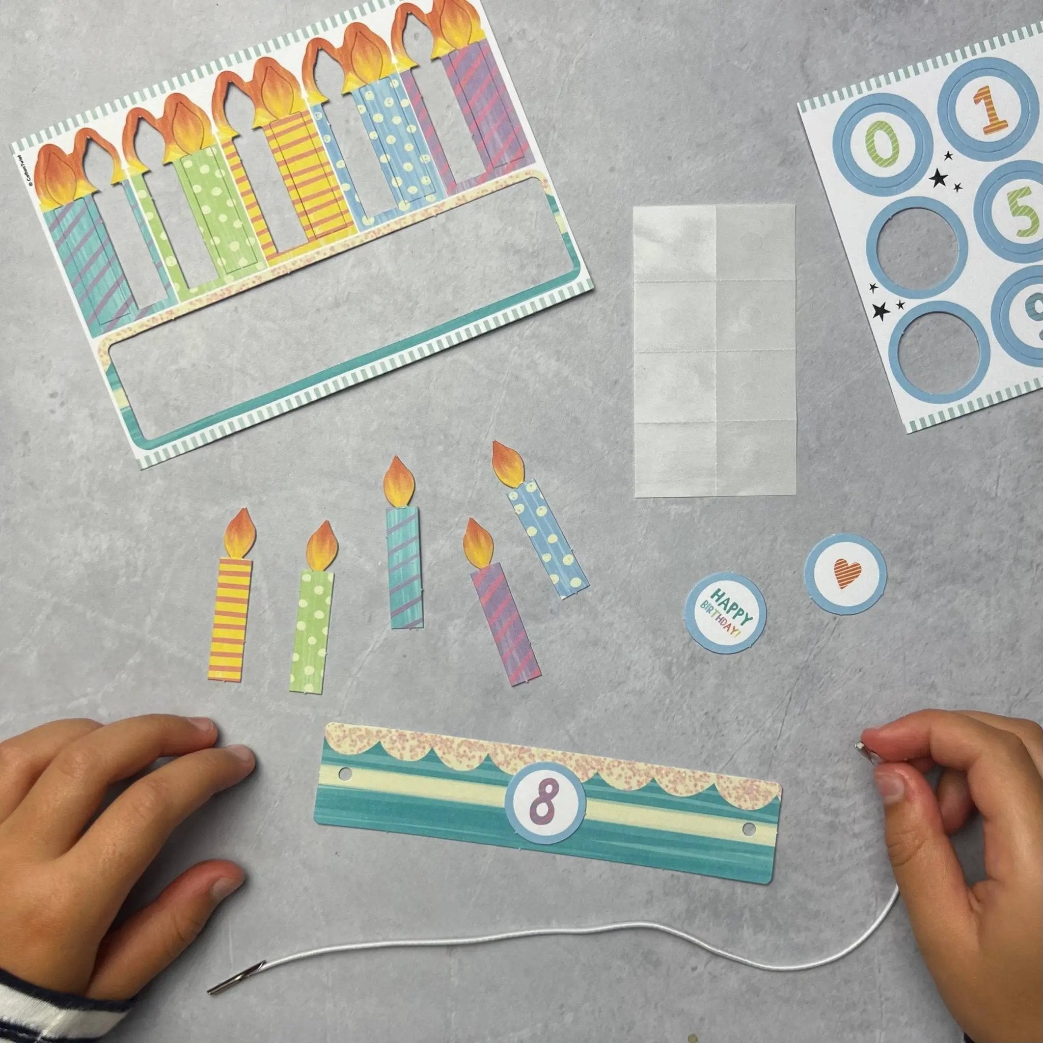Créez votre propre kit de couronne d'anniversaire by Cotton Twist