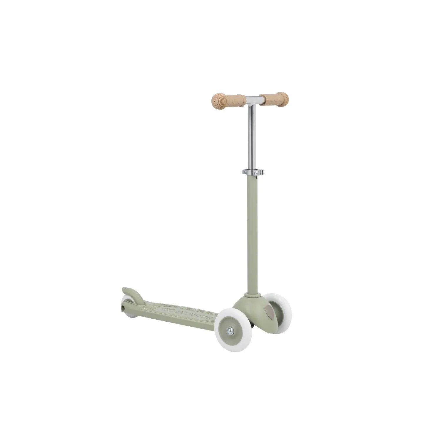 trottinette enfant éco - dès 3 ans - 3 roues - olive - jeu de motricité - banwood by Banwood