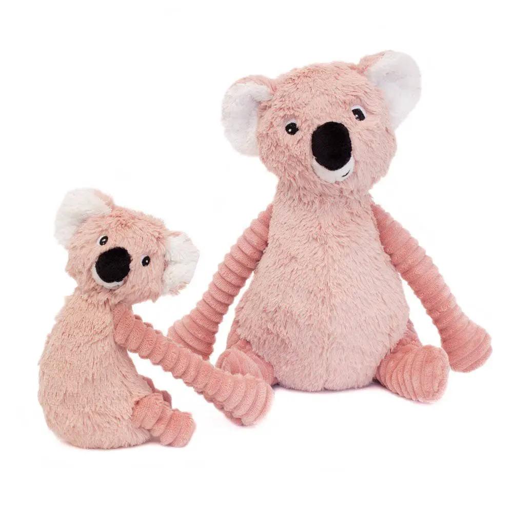 Peluche Les Ptipotos - Trankilou le Koala Mum & Baby Pink - Les Déglingos, France by Les Déglingos, France