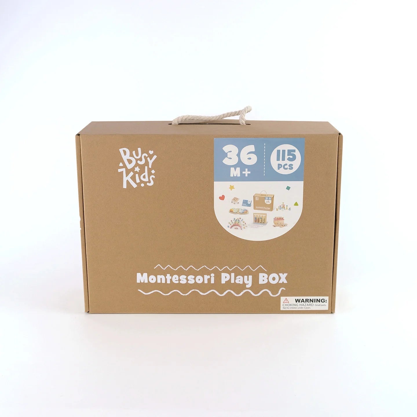 Coffret de Jeu Montessori pour les enfants - 36 mois et + - BusyKids - myplayground