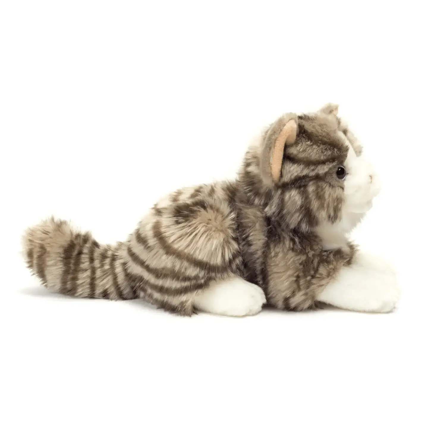 Chat couché gris 20 cm - peluche - peluche - Teddy Hermann by Teddy Hermann