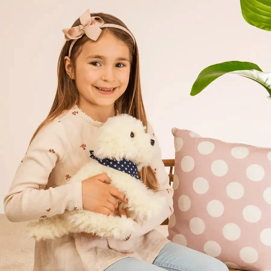 Labradoodle assis 28 cm - peluche - peluche - Teddy Hermann by Teddy Hermann