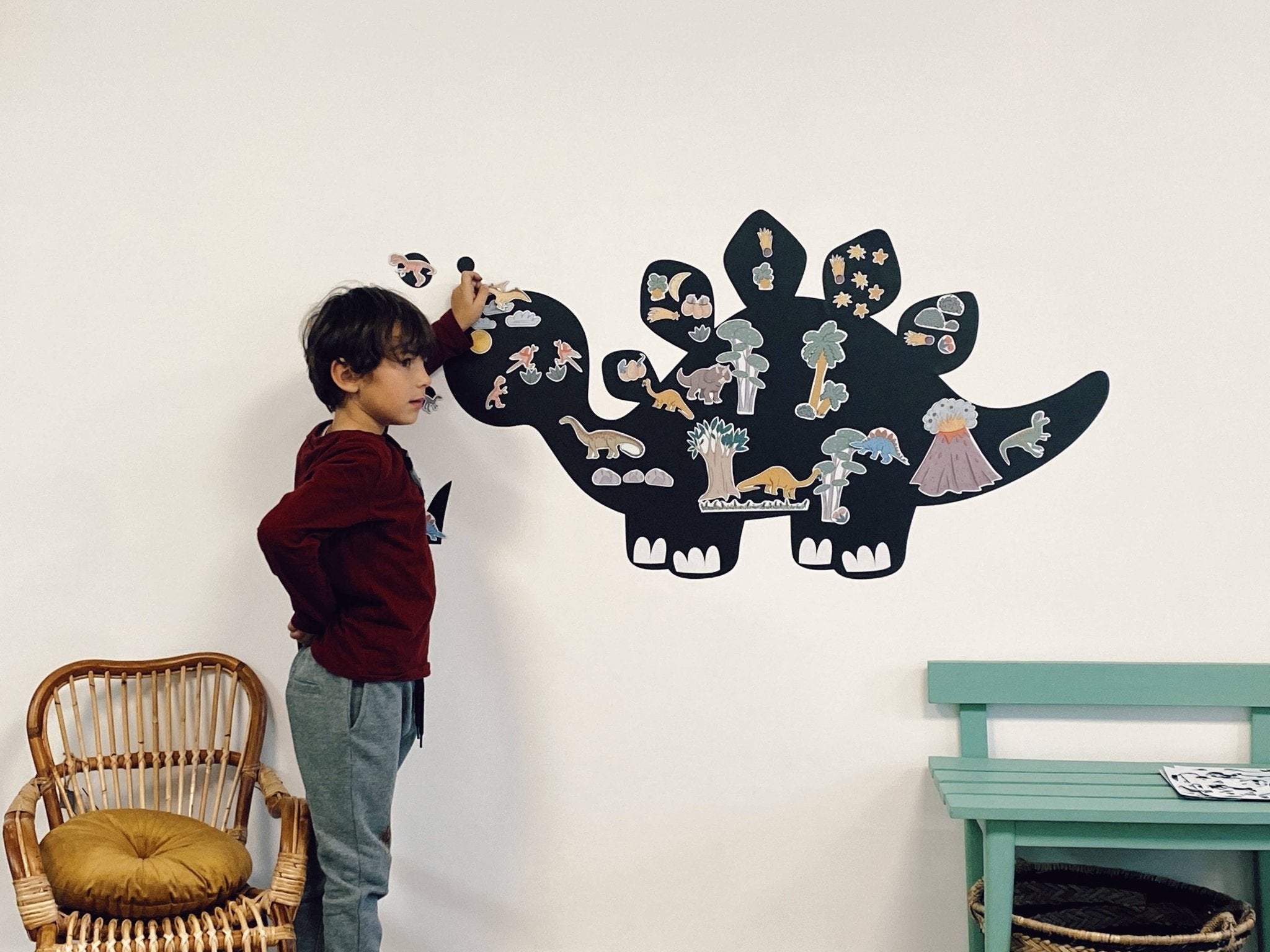 Jeu de magnets - dinosaures - myplayground