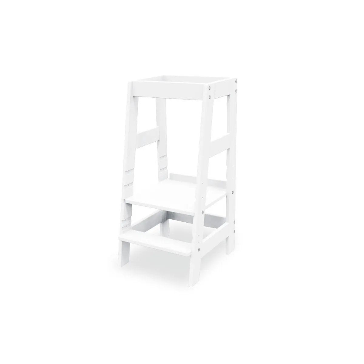 Learning tower „Fino”, white lacquered by Pinolino Kinderträume