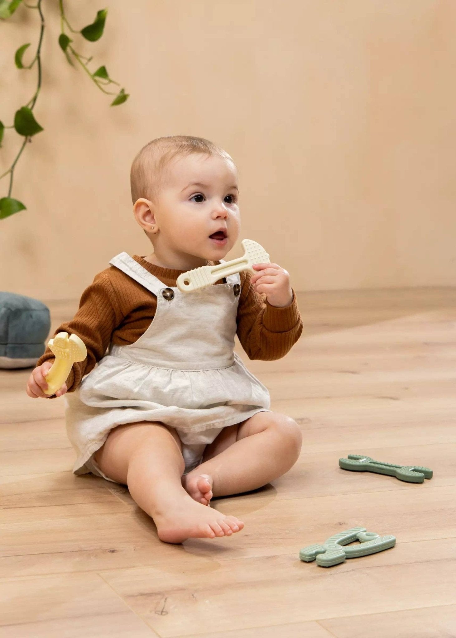 Ensemble de 4 outils en silicone - Coco Village - myplayground