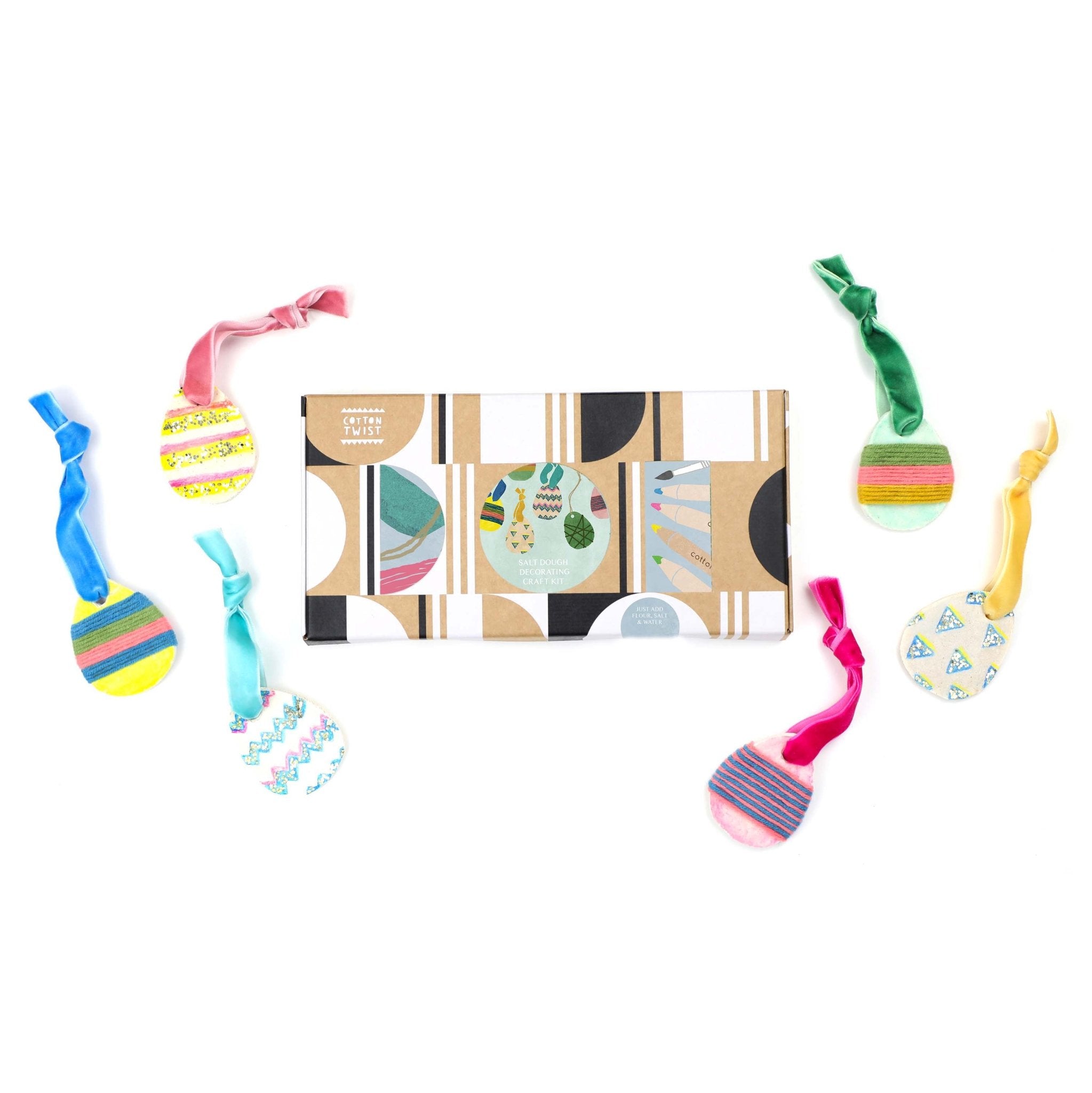 Kit de décoration en pâte à sel de Pâques - myplayground