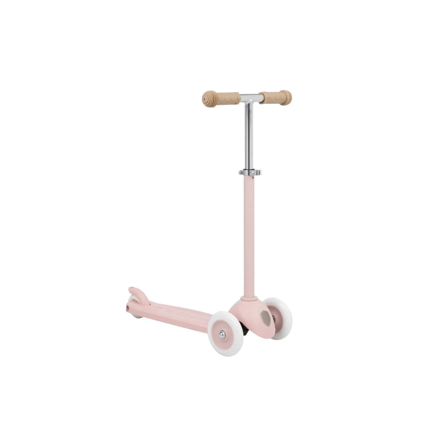 Trottinette enfant éco - dès 3 ans - 3 roues - rose poudrée - jeu de motricité - banwood by Banwood