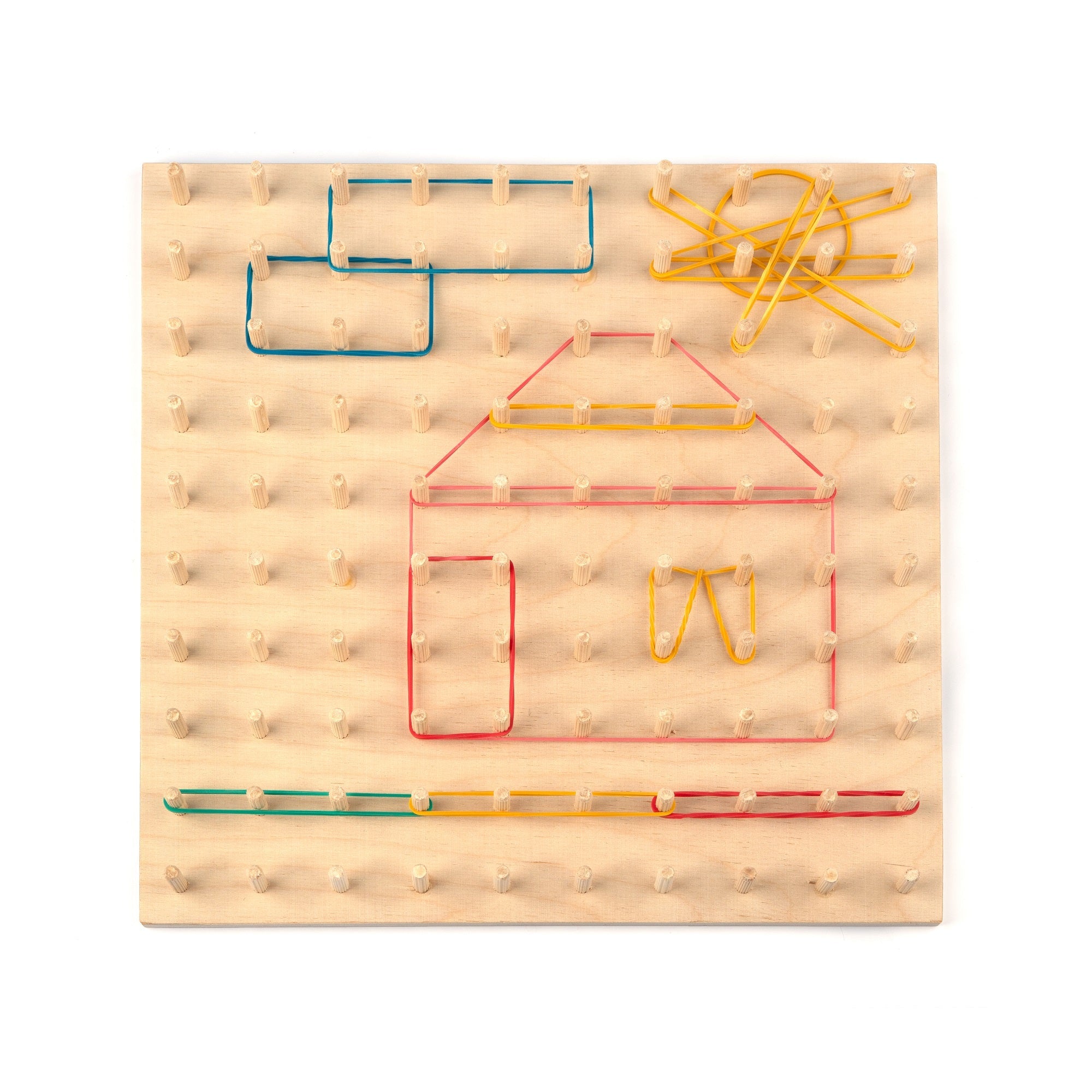 Geoboard en bois - myplayground