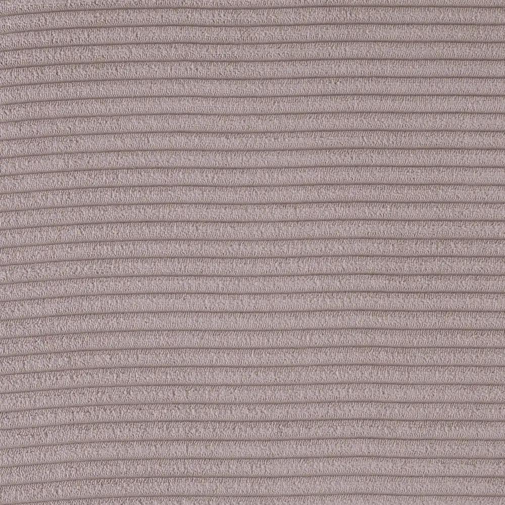 Pouf fleur 54x25 cm - Velours côtelé beige premium, forme de fleur - Plush Nest by Misioo