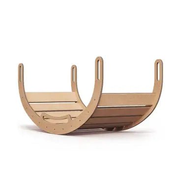 PlayArch XL Grand Appareil de Grimpe et de Bascule - Bois - All Circles - myplayground