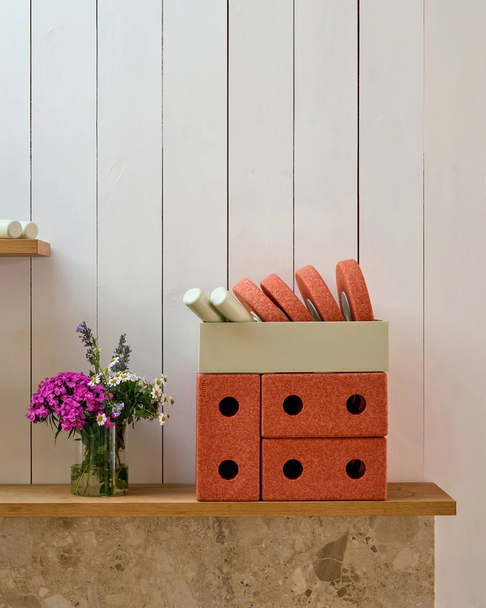 Boîte pliante - Dusty Green - Modu - myplayground