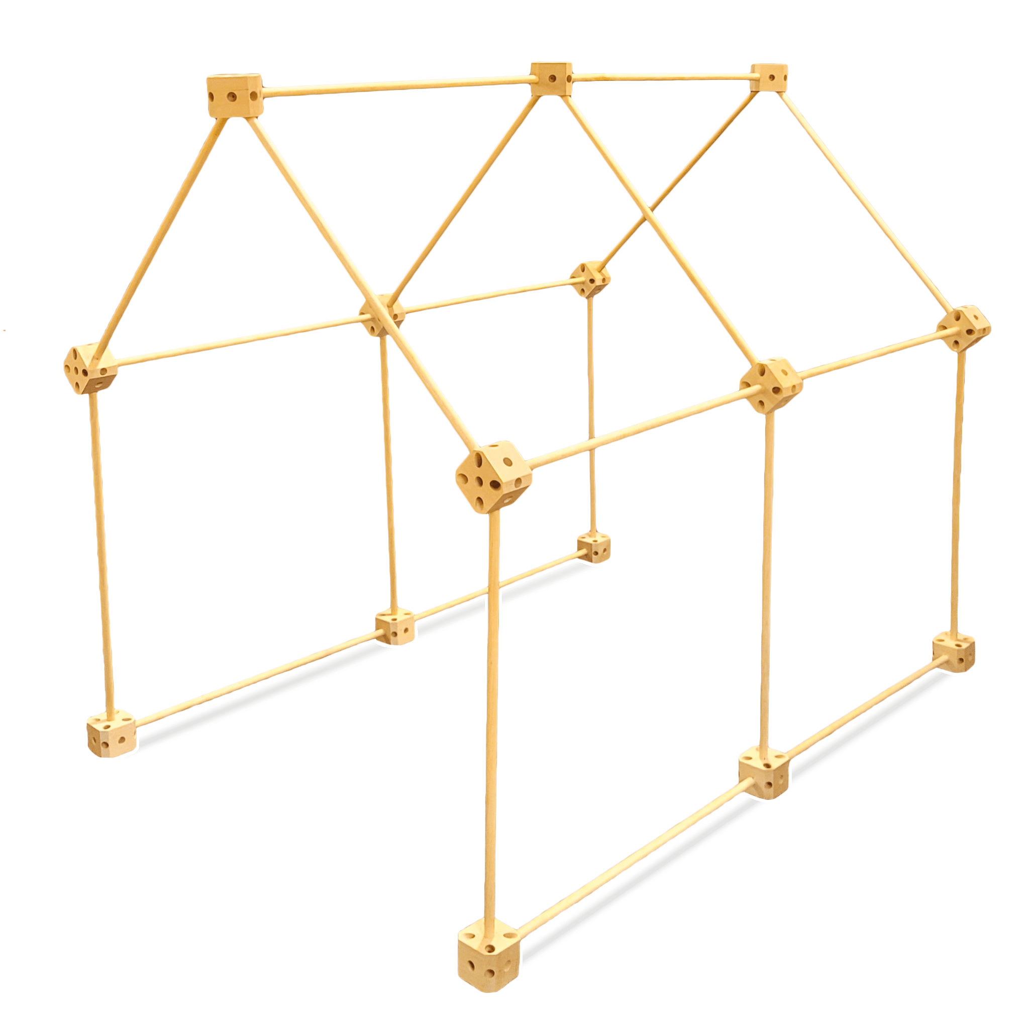 1001 Cabanes – Pack Libellule – 43 pièces avec toiles en tissu - myplayground