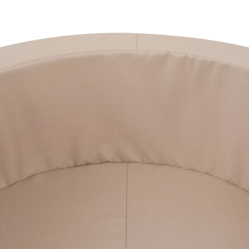 Piscine à balles extérieure - ronde 90x30 cm, beige imperméable ( 200 balles or, perle)– Plush Nest by Misioo