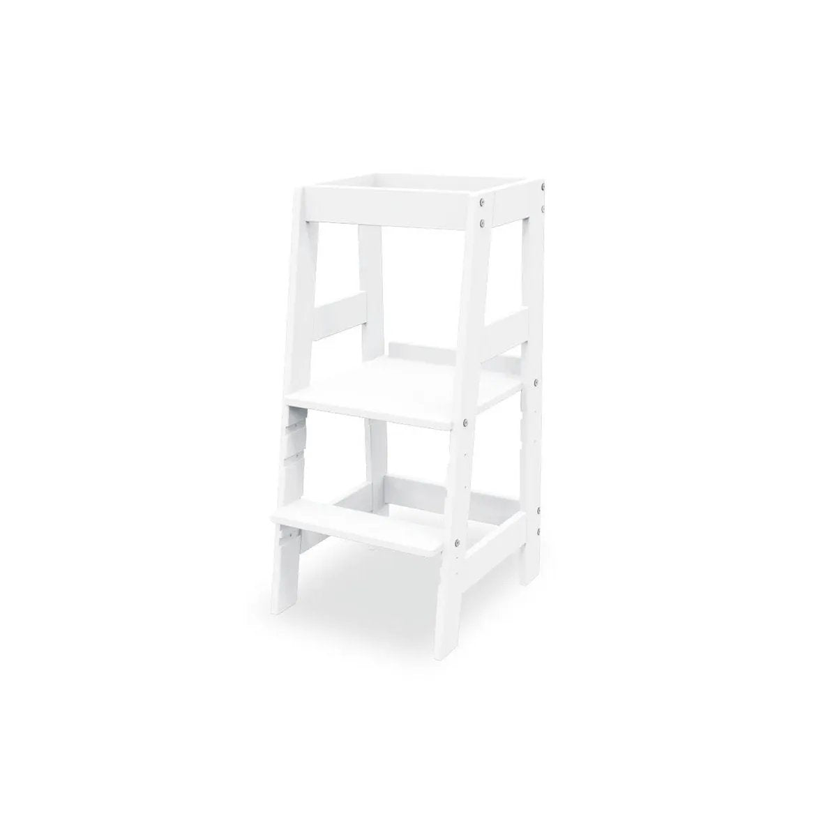 Learning tower „Fino”, white lacquered by Pinolino Kinderträume