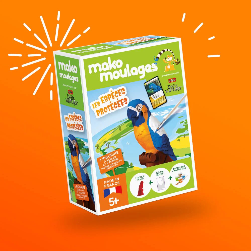 Mako Moulages - Ara Bleu - Mako Créations - myplayground