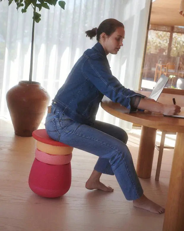 Stapelstein® Dynamic all – Tabouret modulaire pour le mouvement et la concentration à tout âge by STAPELSTEIN