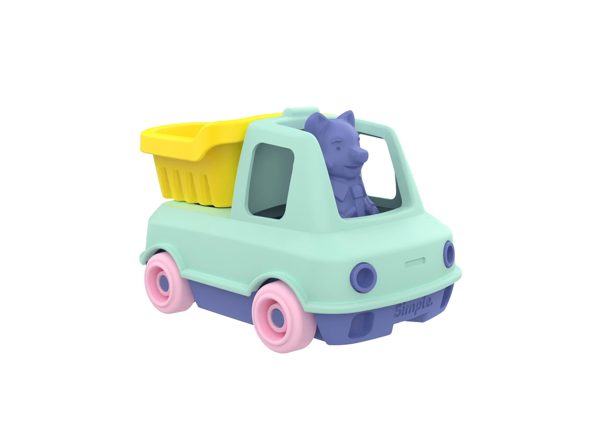 Mon premier camion benne - 12 mois+ - Made in France by Le Jouet Simple