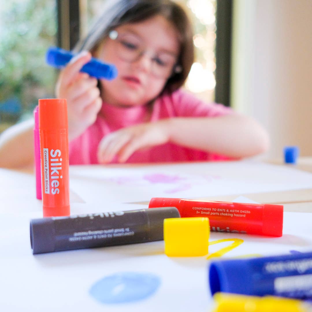 Bâtonnets de peinture Silkies Lot de 12 - My Creative Box - myplayground