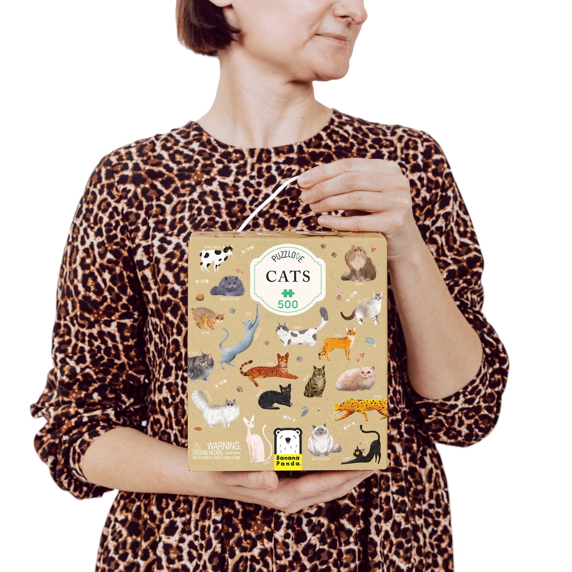 Puzzle Puzzlove Chats - Banana Panda - myplayground