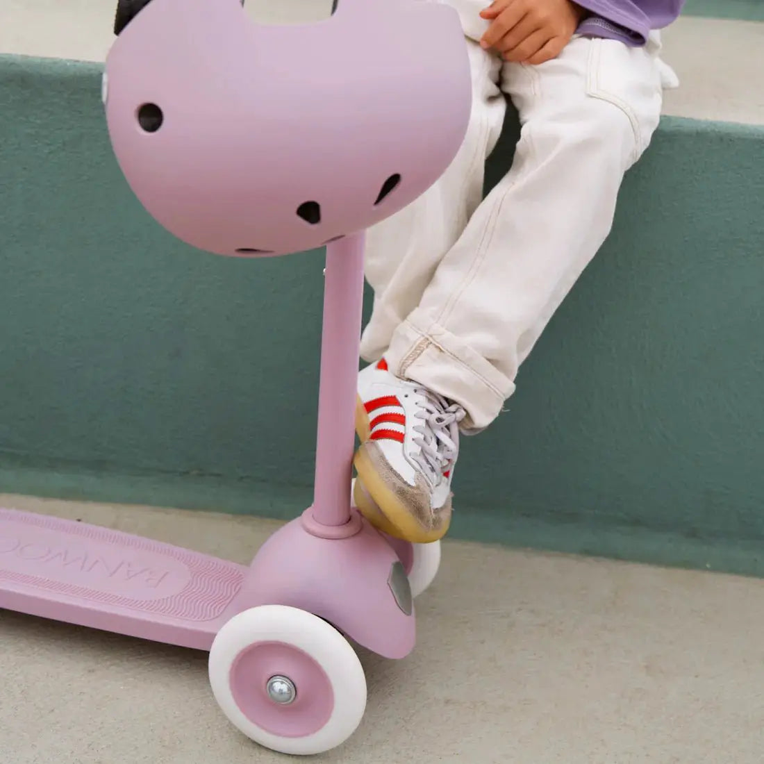 Casque Vélo Enfant – Lavande, dès 3 ans, écologique, léger – Banwood by Banwood