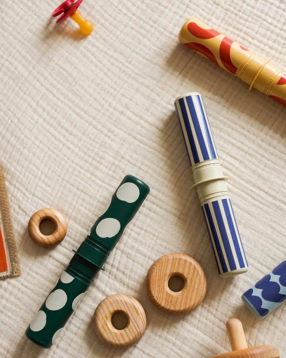 5x piquets à hochet - Modu - myplayground