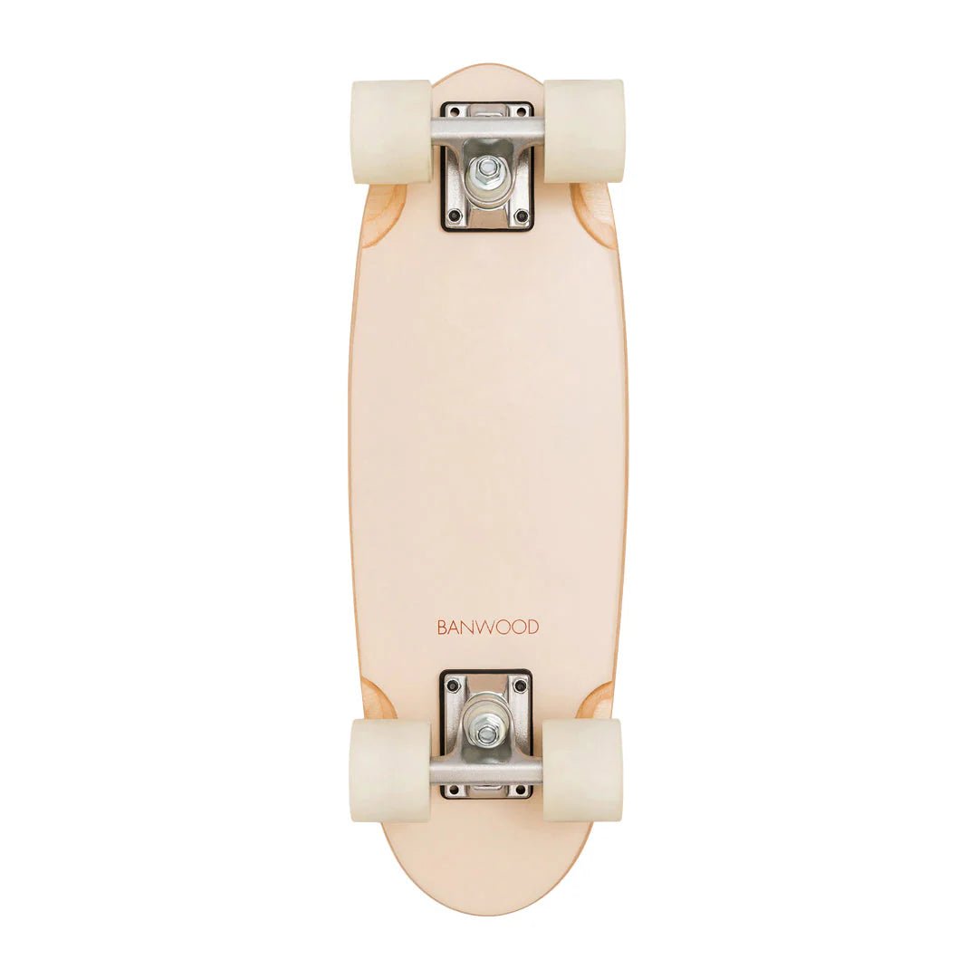 Skateboard crème – Planche cruiser en érable canadien pour enfant dès 3 ans – Banwood - myplayground