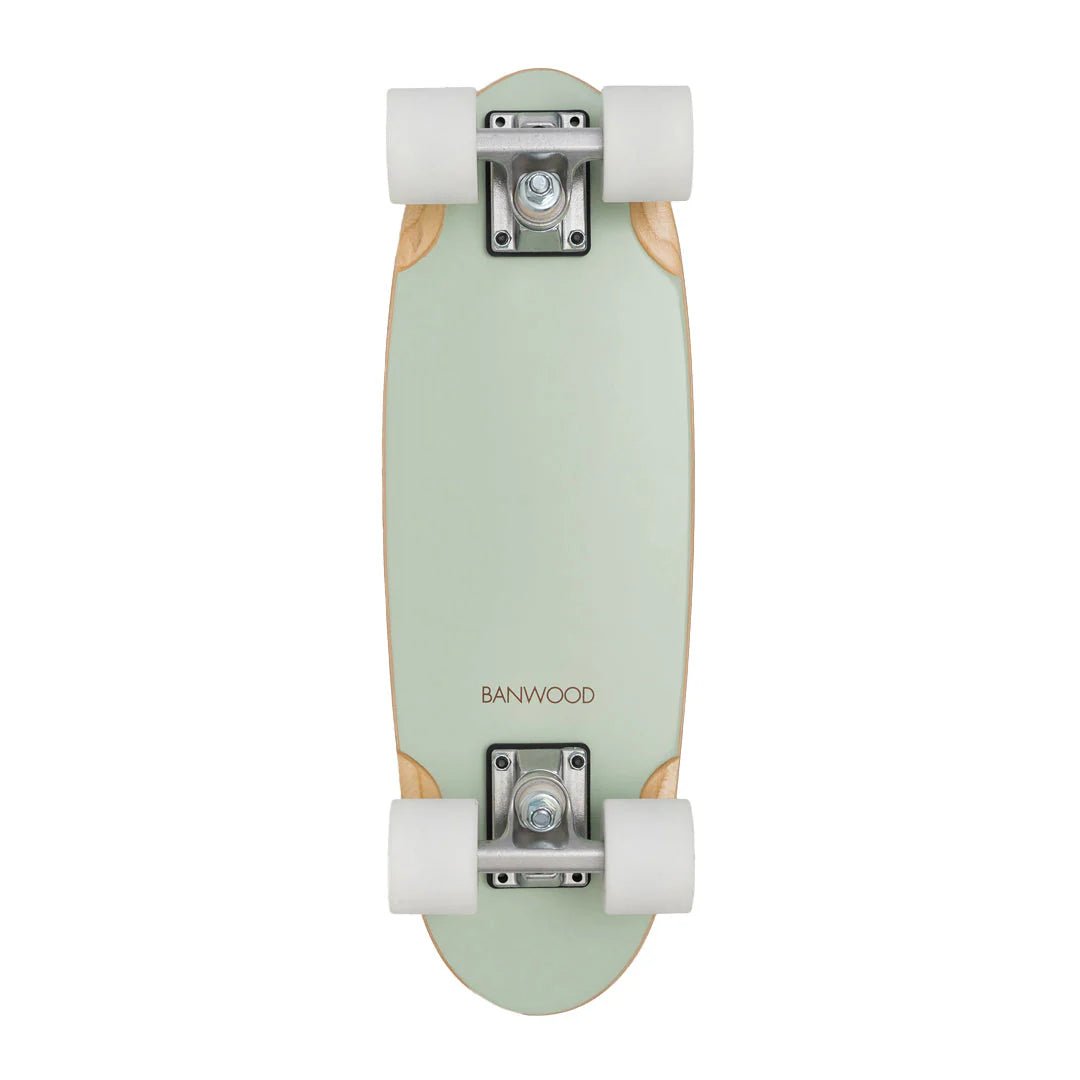 Skateboard menthe – Planche cruiser en érable canadien pour enfant dès 3 ans – Banwood - myplayground