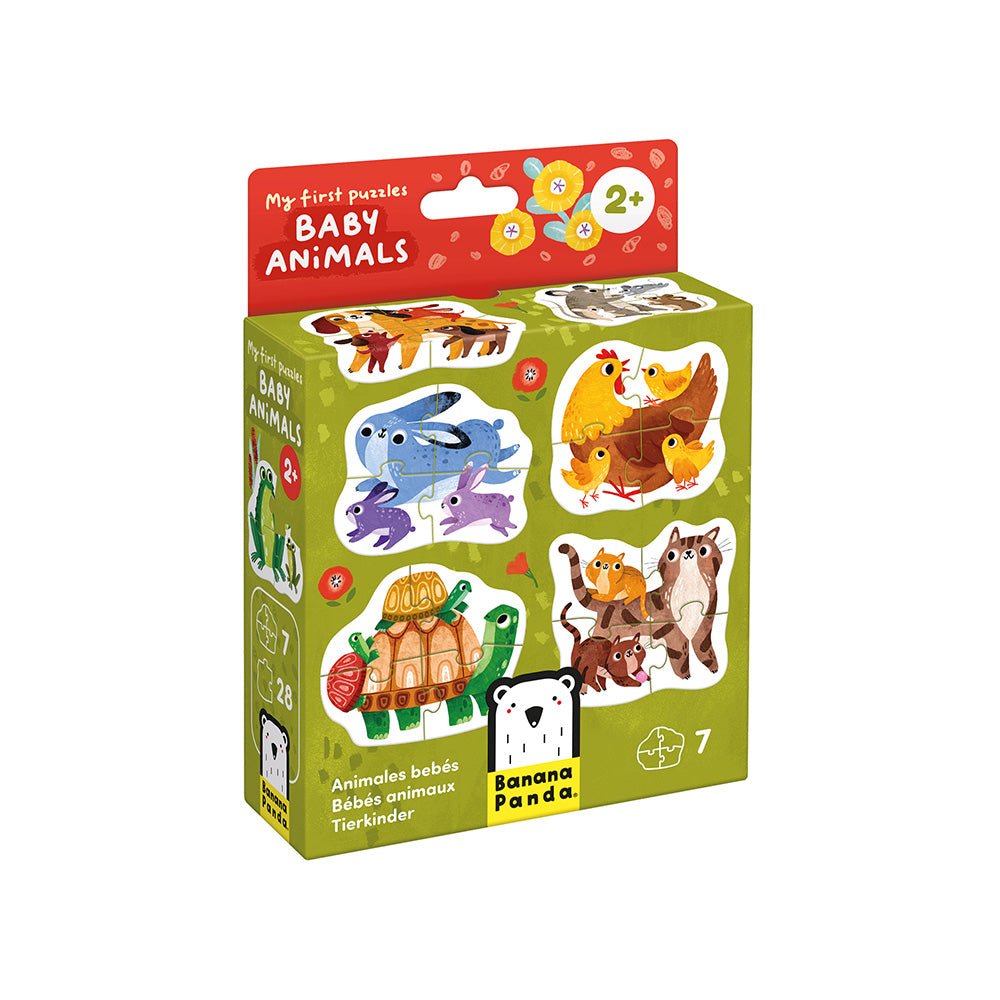 Mes Premiers Puzzles Bébés Animaux - Banana Panda - myplayground