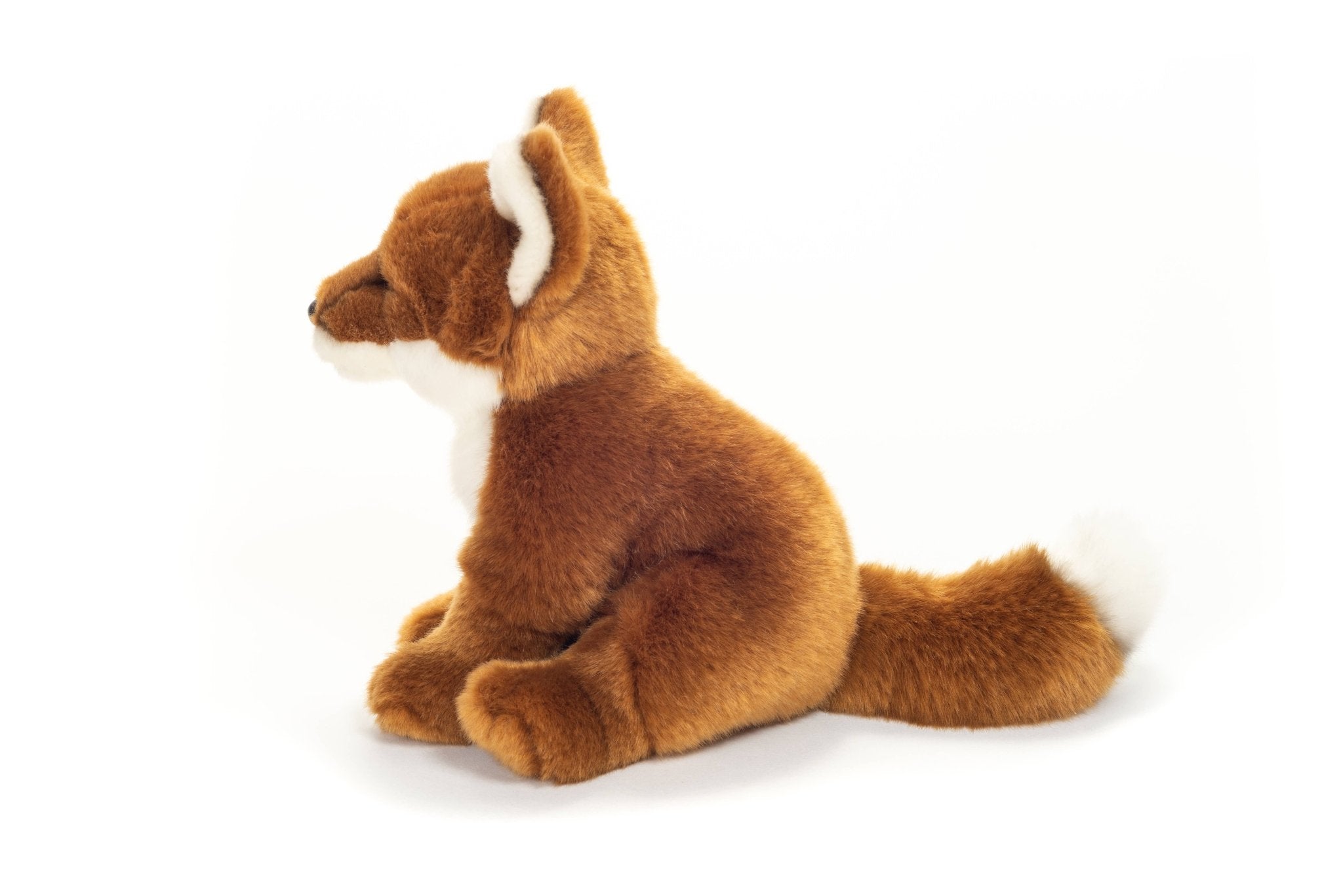 Renard assis brun rougeâtre 20 cm - peluche - peluche - myplayground