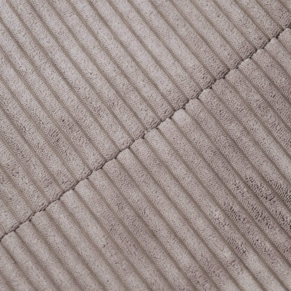 Piscine à balles - ronde 90x30 cm, velours côtelé beige (+ 200 boules perle, jaune, or) - Plush Nest - Misioo - myplayground