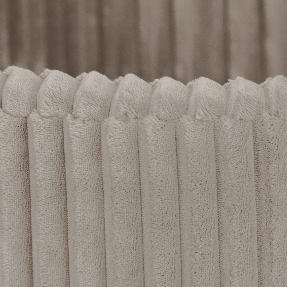 Piscine à balles - ronde 90x30 cm, beige Puffy Lamell (+ 200 boules dorées, perle, transparentes ) – Plush Nest - myplayground