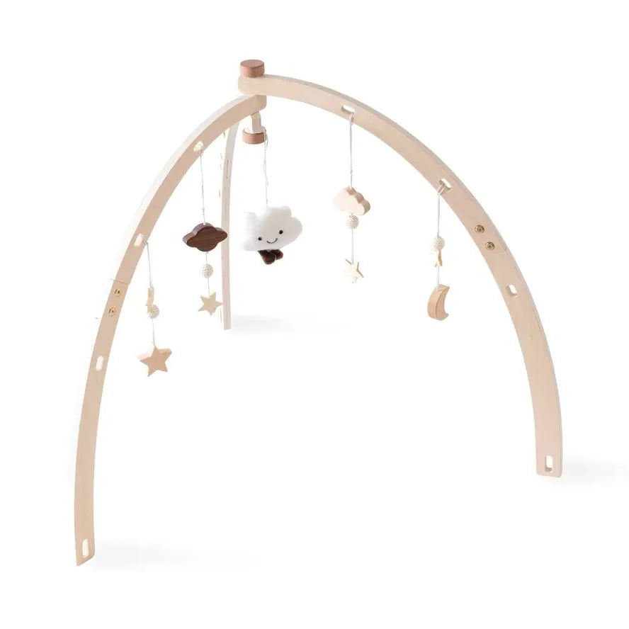 Salle de Sport Montessori - Bois avec Tapis Active Gym - Alondra Baby by Alondra Baby