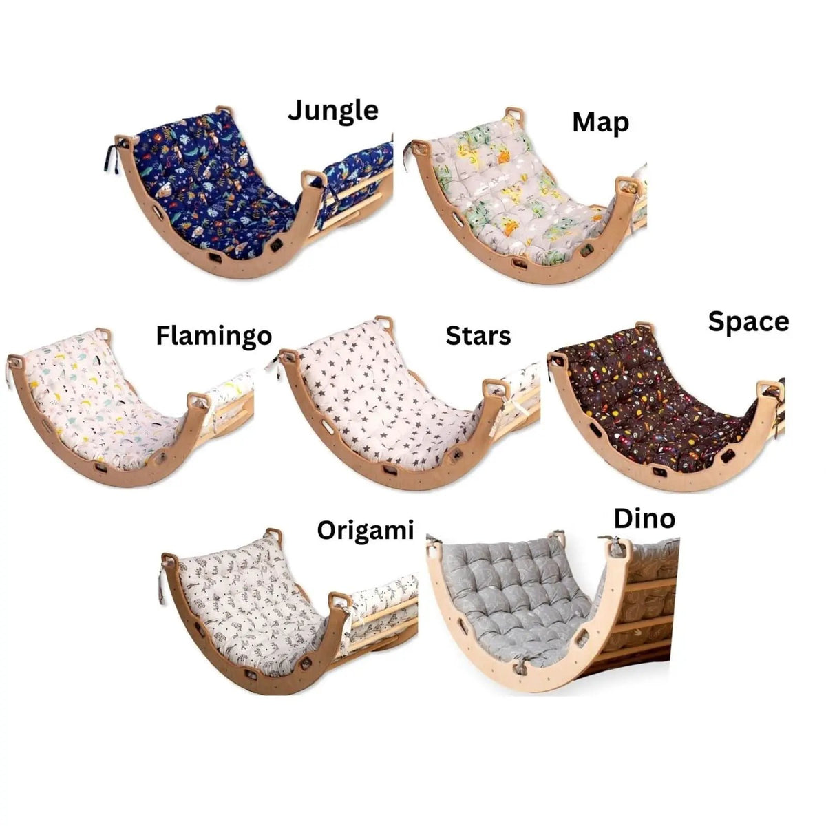 Montessori Indoor Playground / Medium Size / 4 Pieces Set by Kidodido