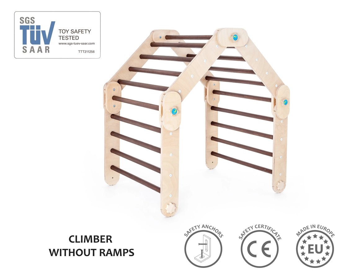 Dark Climber, Triangle Modifiable Montessori - Jeu de Motricité Enfant - Happymoon - myplayground