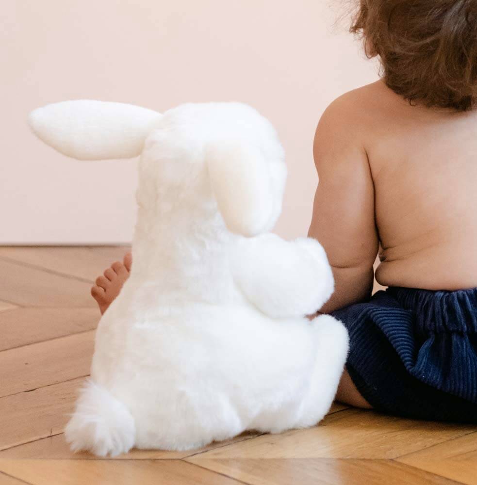 Ma peluche Lapin Ernest - La Pelucherie - myplayground
