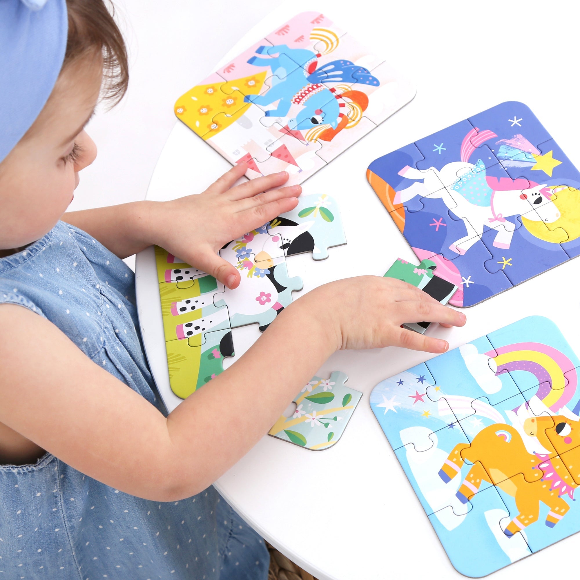 Puzzle de Voyage Ponies - Banana Panda - myplayground