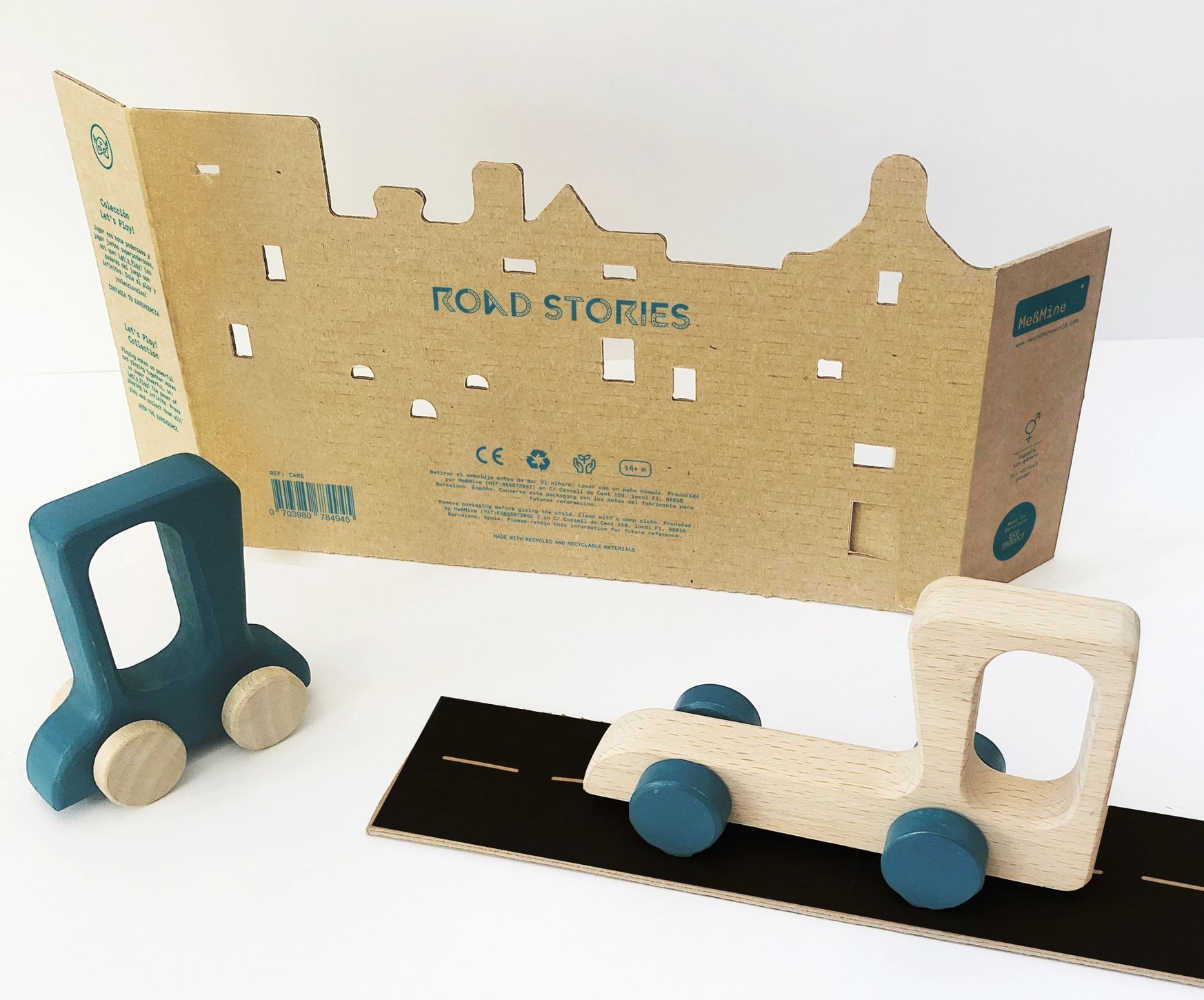 Me&Mine | Voiture + Camion - Jouet pour enfants. Dès 18 mois. - myplayground