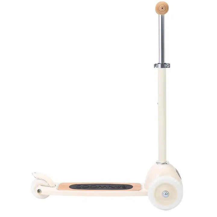 trottinette enfant - 2 à 5 ans - 3 roues - crème - jeu de motricité - banwood - myplayground