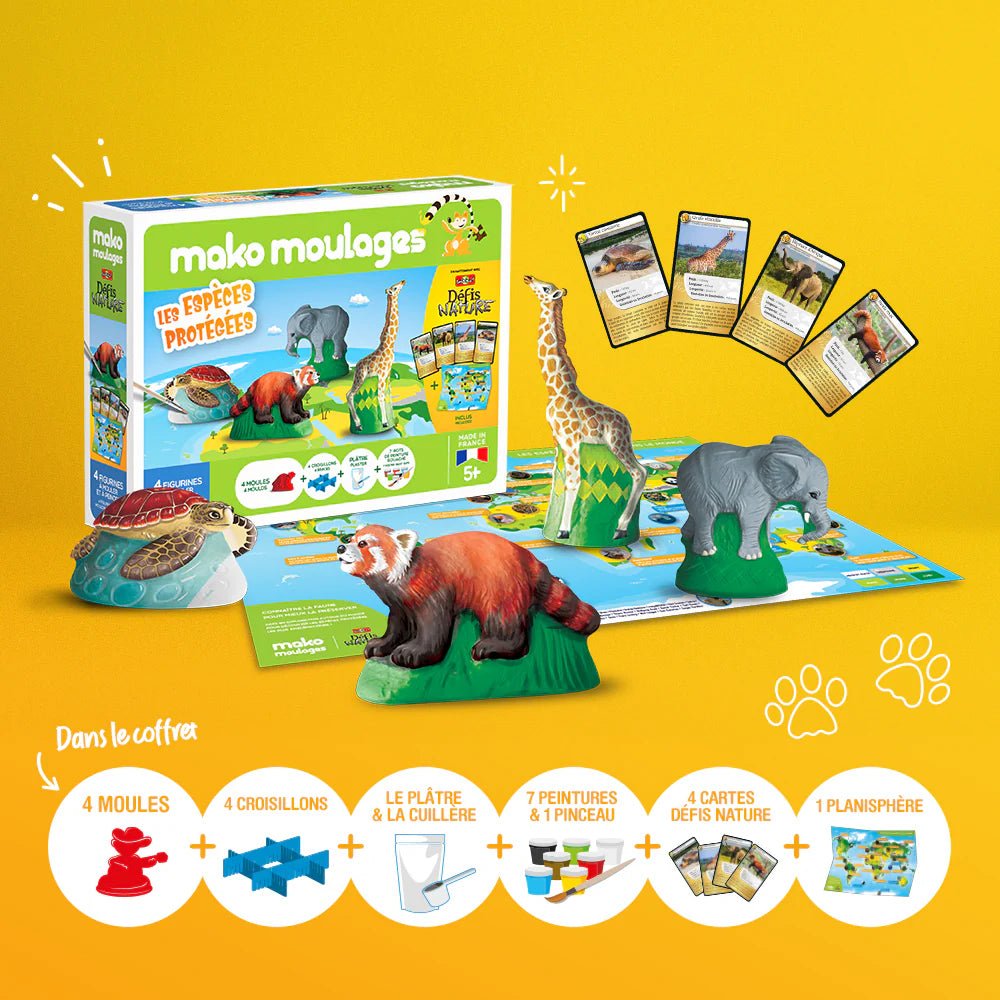Mako Moulages - Espèces Protégées 2 - Mako Créations - myplayground