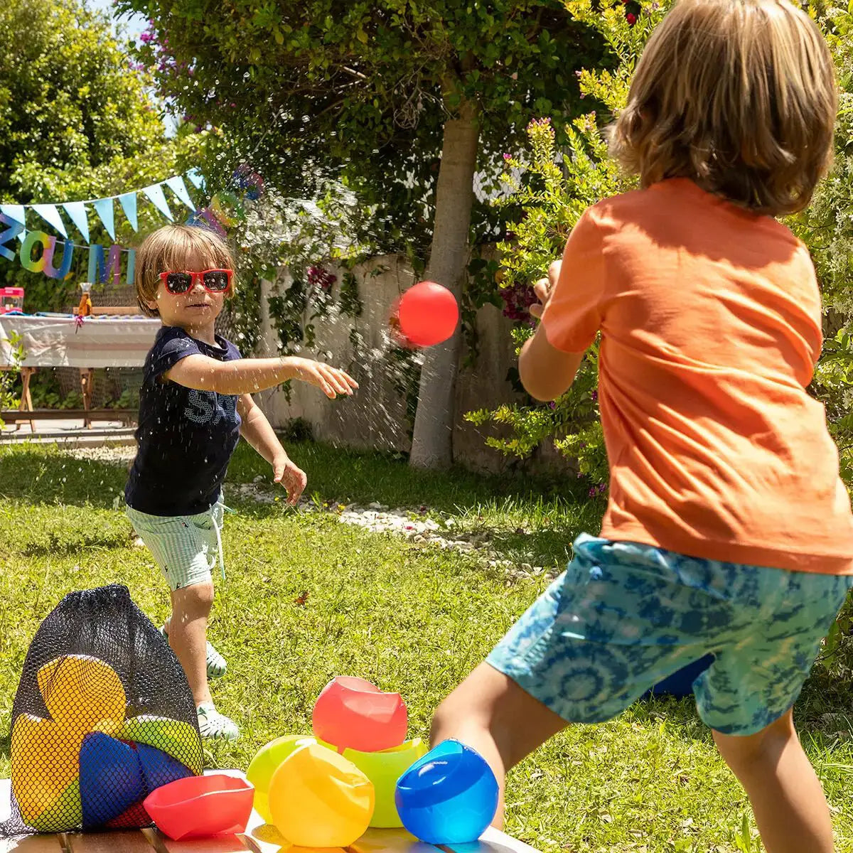 InnovaGoods | Ballons à eau réutilisables Waloons 12 unités. by Innovagoods