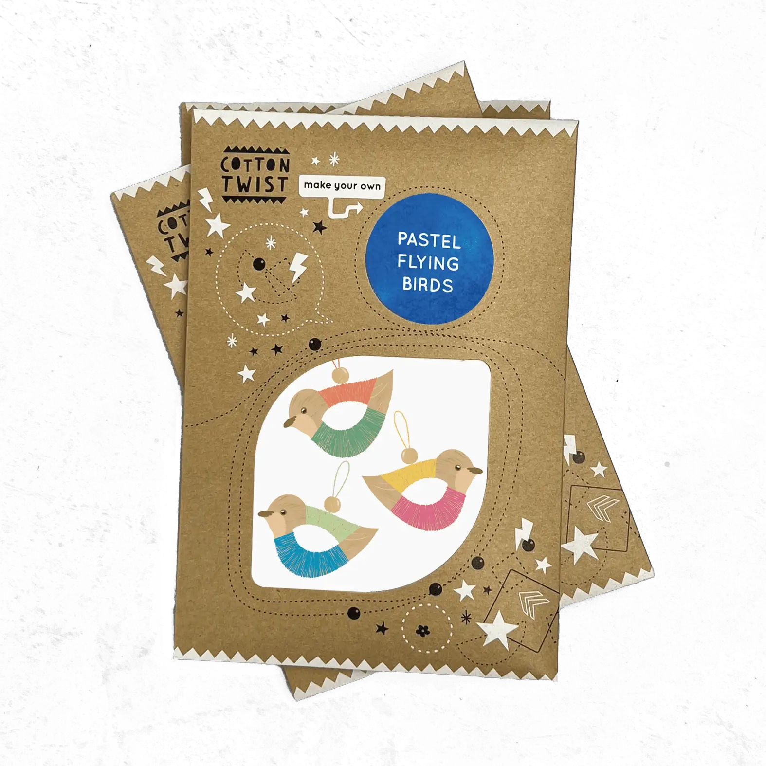 Créez vos propres décorations en forme d'oiseaux volants by Cotton Twist